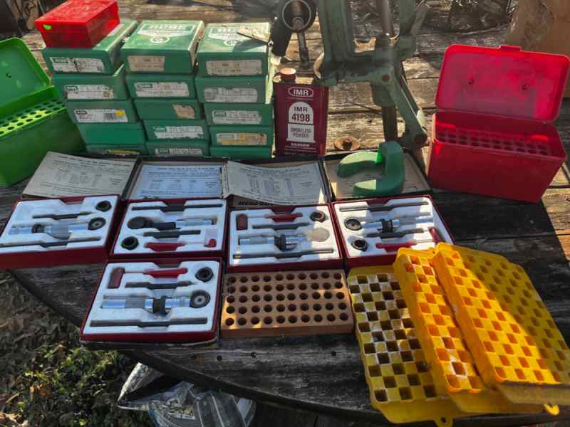 Reloading equipment and materials 