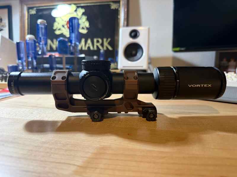 Vortex PST Gen II 1-6x scope in Geissele DDC Mount