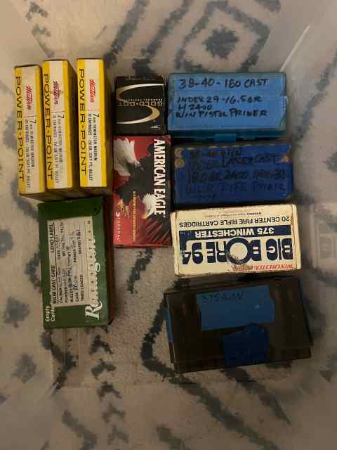 Mixed ammo selling by the box