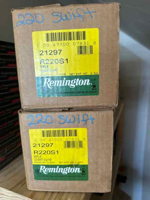 Remington 220 SWIFT 50 gr PSP R220S1