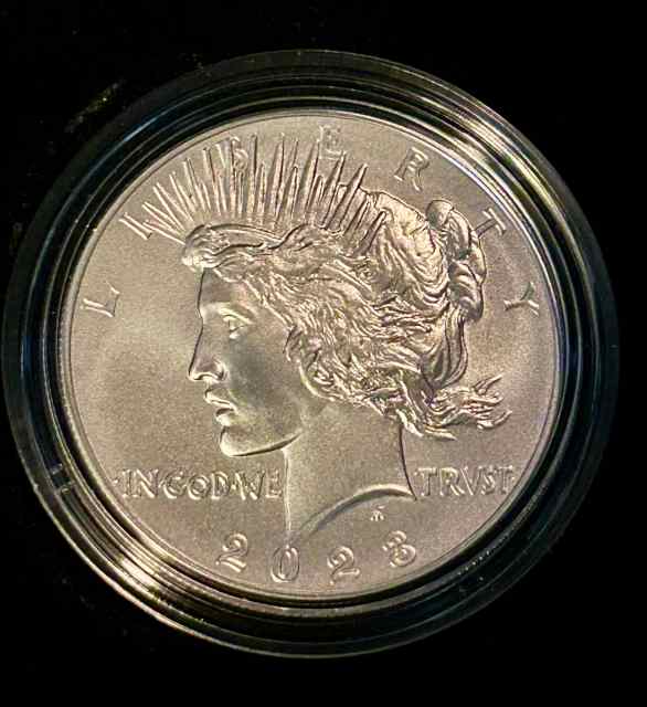 2023-P Peace and Morgan Silver Dollars 