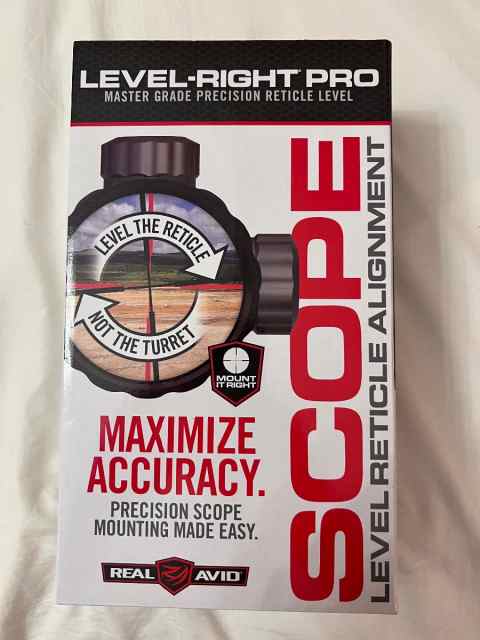 LEVEL RIGHT PRO MASTER GRADE PRECISION RETICLE LEV