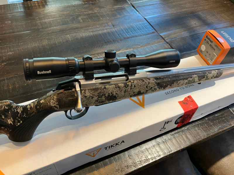 Tikka TX3 SS lightweight 7mm rem mag like new 