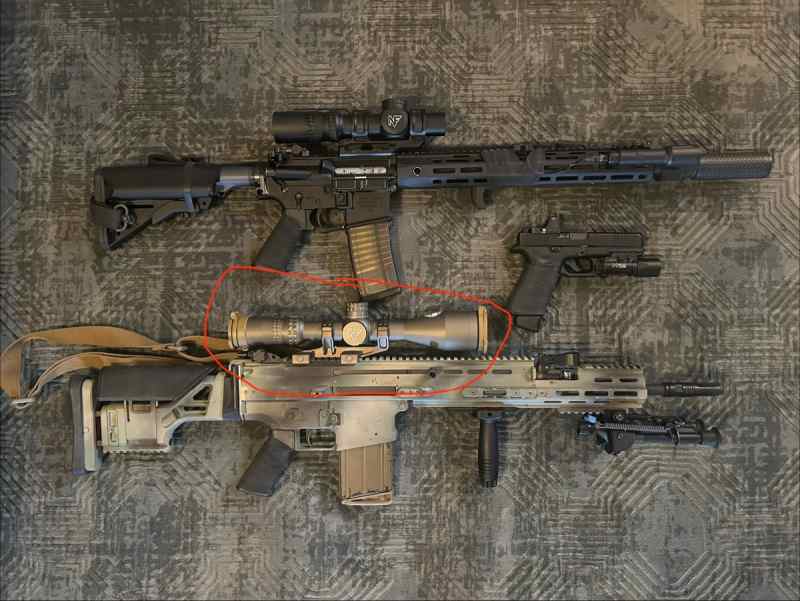 WTT/WTS Nightforce NX8 4-32 W/ NF mount