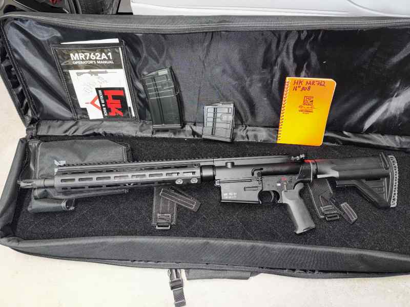 HK MR762 A1 16.5” with factory test target . 