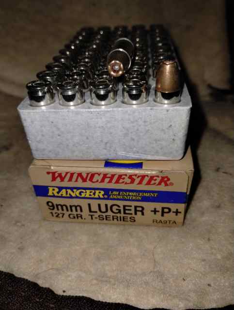 9mm LEO/SD ammo:Gold dots, Ranger T-series,more