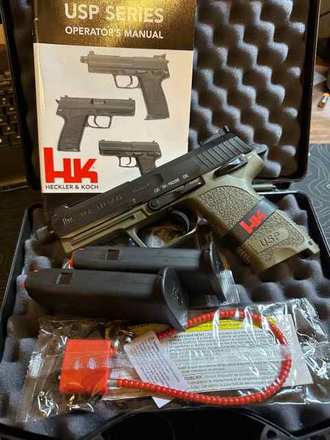 HK USP 9 Tactical ODG WTT/WTS