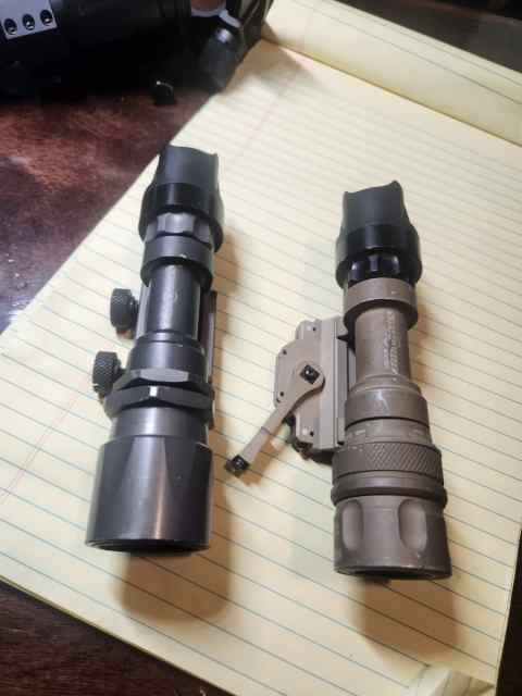 Surefire M951 w led upgrade and M952v fs/ft