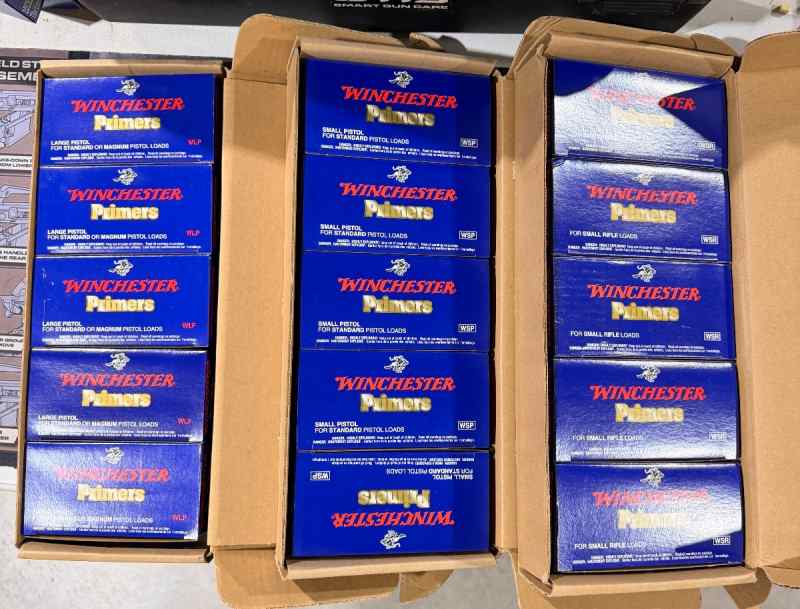 Winchester, WSR,WSP,WLP PRIMERS 